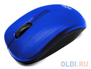 Мышь беспроводная Oklick 525MW синий USB + радиоканал