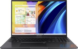 Ноутбук ASUS vivobook series X1605ZA-MX059 16 OLED 3200x2000/intel core i5-1235U/RAM 16гб/SSD 512гб/intel iris X graphics/ENG|RUS/DOS черный 1.8