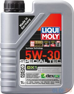 НС-синтетическое моторное масло LiquiMoly Special Tec DX1 5W30 1 л 20967