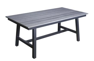 Обеденный стол Сан Ремо из ДПК, темно-серый