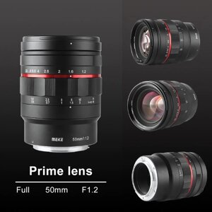 Объектив Meike 50mm F1.2 MF L-mount MK-5012MF-L