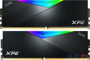 Оперативная память для компьютера ADATA XPG lancer RGB DIMM 64gb DDR5 5600 mhz AX5u5600C3632G-dclarbk