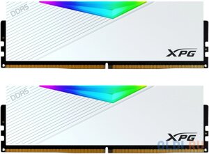 Оперативная память для компьютера ADATA XPG lancer RGB DIMM 64gb DDR5 5600 mhz AX5u5600C3632G-dclarwh