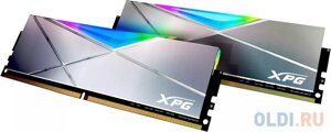 Оперативная память для компьютера ADATA XPG spectrix D50 RGB DIMM 16gb DDR4 4133 mhz AX4u41338G19J-DGM50X