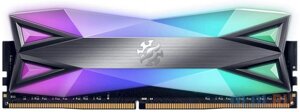 Оперативная память для компьютера ADATA XPG spectrix D60G RGB DIMM 16gb DDR4 3200 mhz AX4u320016G16A-ST60