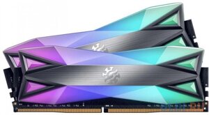 Оперативная память для компьютера ADATA XPG spectrix D60G RGB DIMM 32gb DDR4 3200 mhz AX4u320016G16A-DT60