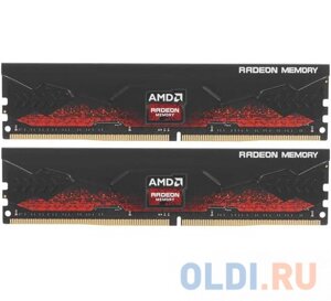 Оперативная память для компьютера AMD R9 Gamer DIMM 64Gb DDR4 3600 MHz R9S464G3606U2K