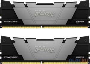 Оперативная память для компьютера Kingston Fury Renegade DIMM 16Gb DDR4 4600 MHz KF446C19RB2K2/16