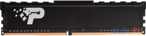 Оперативная память для компьютера Patriot PSP416G266681H1 DIMM 16Gb DDR4 2666 MHz PSP416G266681H1