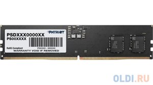 Оперативная память для компьютера Patriot Signature DIMM 8Gb DDR5 5200 MHz PSD58G520041
