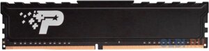 Оперативная память для компьютера Patriot Signature Premium DIMM 8Gb DDR4 2666 MHz PSP48G26662H1