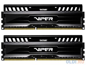 Оперативная память для компьютера Patriot Viper 3 DIMM 8Gb DDR3 1600 MHz PV38G160C9K