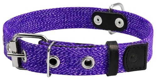 Ошейник Collar тесьма 20мм x 31-41см фиолетовый хлопок