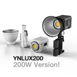 Осветитель yongnuo YNLUX200-KIT 5600K белый YNLUX200-KIT 5600K white