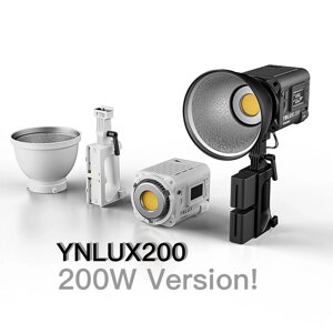 Осветитель yongnuo YNLUX200-KIT 5600K серый YNLUX200-KIT 5600K grey