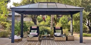 Открытая беседка martinique 3600 garden gazebo