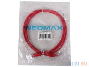 Патч-корд литой Neomax NM13001-015R Neomax UTP 1.5 м, кат. 5е - красный