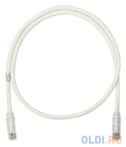 Патч-корд Panduit NK6PC3MY вилка RJ-45-вилка RJ-45 кат. 6 3м белый