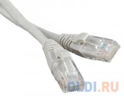 Патч-корд RJ45 - RJ45, 4 пары, UTP, категория 5е, 15 м, серый, TWT TWT-45-45-15-GY