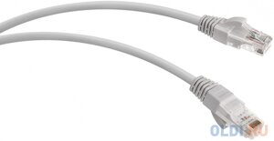 Патч-корд wrline WR-PC-RJ45-UTP-5E-1-GY UTP RJ-45 вил. вилка RJ-45 кат. 5E 1м серый LSZH