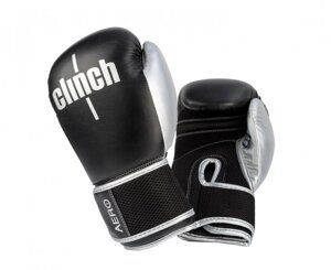 Перчатки боксерские Aero 2.0 черно-серебристые, 10 унций