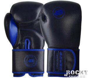 Перчатки боксерские BoyBo Rage Black/Navy, 10 OZ