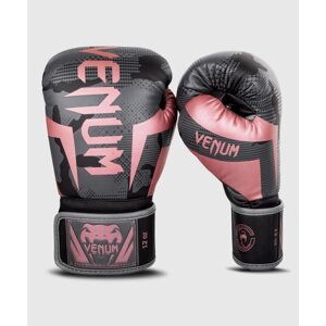 Перчатки боксерские Elite Black/Pink Gold, 16 унций