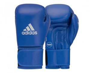 Перчатки боксерские IBA синие, 10 унций