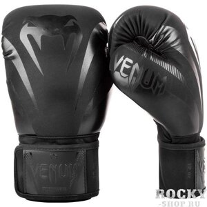 Перчатки боксерские Impact Black/Black, 12 унций