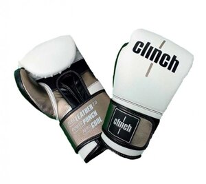 Перчатки боксерские Punch 2.0 бело-черно-бронзовые, 10 унций