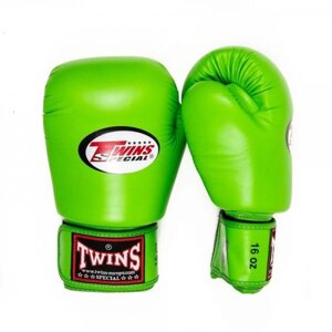 Перчатки боксерские Twins BGVL-3 Green, 10 унций