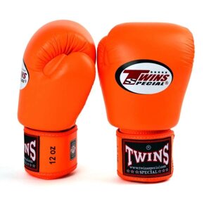 Перчатки боксерские Twins BGVL-3 Orange, 10 унций