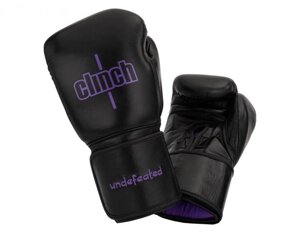 Перчатки боксерские Undefeated черные, 12 унций