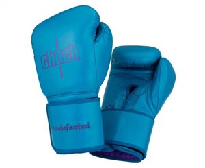 Перчатки боксерские Undefeated светло-синие, 12 унций