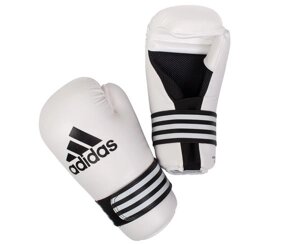 Перчатки полуконтакт Semi Contact Gloves, белые