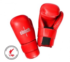 Перчатки полуконтакт Semi Contact Gloves Kick красные