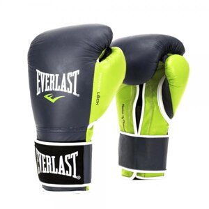 Перчатки тренировочные Powerlock black/white/green, 18 oz
