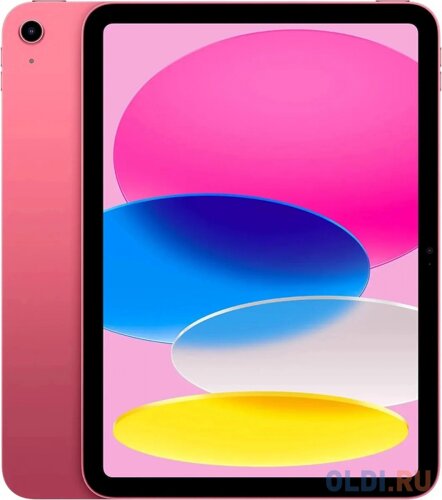 Планшет Apple iPad 2022 A2696 A14 Bionic 6С ROM256Gb 10.9 IPS 2360x1640 iOS розовый 12Mpix 12Mpix BT WiFi Touch 10hr