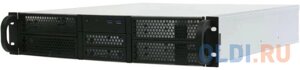 Procase RE204-D4H2-FE-65 Корпус 2U server case,4x5.25+2HDD, черный, без блока питания (2U,2U-redundant), глубина 650мм, EATX 12x13, панель вент