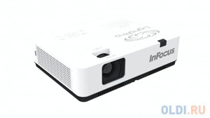 Проектор infocus [IN1034] 3LCD, 4800 lm, XGA, 1.481.78:1, 50000:1, full 3D), 16W, 3.5mm in, composite video, component, VGA IN х2, HDMI IN, audio in (RCA