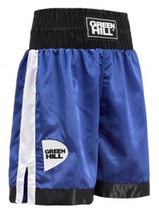Профессиональные боксерские шорты piper, синий/черный/белый