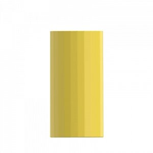 Прямая ваза с глазурью Xiaomi Bright Glazed Corrugated Straight Vase Yellow Small (HF-JHZHPX01)