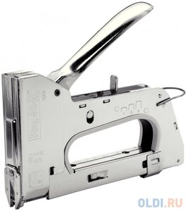 RAPID R36E степлер (скобозабиватель) ручной для кабеля 6 мм, тип 36 (10-14 мм). Cтальной корпус. Легкое трехпозиционное сжатие рукоятки (40%