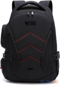 Рюкзак для ноутбука 15.6 Acer Nitro OBG313 черный/красный полиэстер (ZL. BAGEE. 00G)