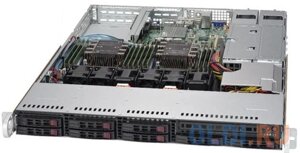 Серверная платформа supermicro SYS-1029P-WTR, 2x LGA3647, 12x DDR4, no HDD (up to 8x2.5), SATA RAID, 2x1gbe, 2xfh, 1xlp, M. 2, 2x750W, rails