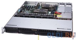 Серверная платформа supermicro SYS-6019P-MTR, 1U, 2x LGA3647, 8xddr4, no HDD (up4x3.5), SATA 6gbps, 2x1gbe, IPMI, PCIE x8, M. 2, 2x400W, rack rails