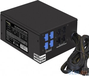 Серверный бп 1200W exegate serverpro-1200RADS (ATX, for 3U+ cases, кпд 82%80 PLUS), 14cm fan, 24pin, 2(4+4) pin, 6xpcie, 8xsata, 4xide, cable managem