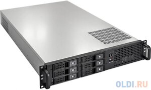 Серверный корпус ExeGate Pro 2U660-HS06 RM 19, высота 2U, глубина 660, без БП, 6xHotSwap, USB