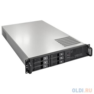 Серверный корпус ExeGate Pro 2U660-HS06 RM 19, высота 2U, глубина 660, БП 500ADS, 6xHotSwap, USB