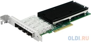 Сетевой адаптер PCIE 10GB FIBER 4SFP+ LREC9804BF-4SFP+ LR-LINK